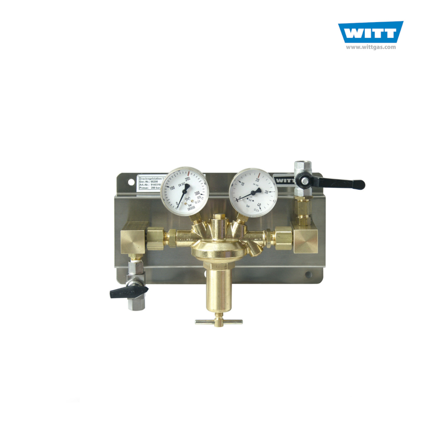 Pressure Regulating Station 684NG (O2/other technical gases)