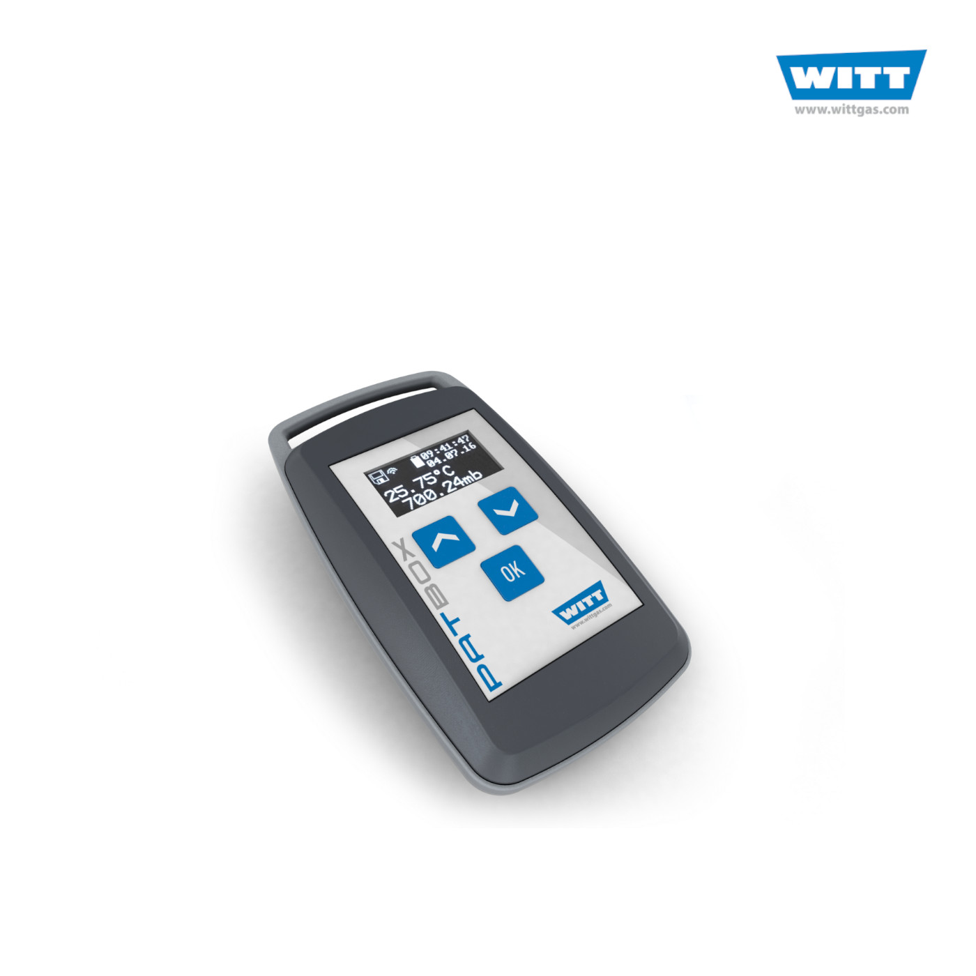 Data logger for pressure and temperature PATBOX