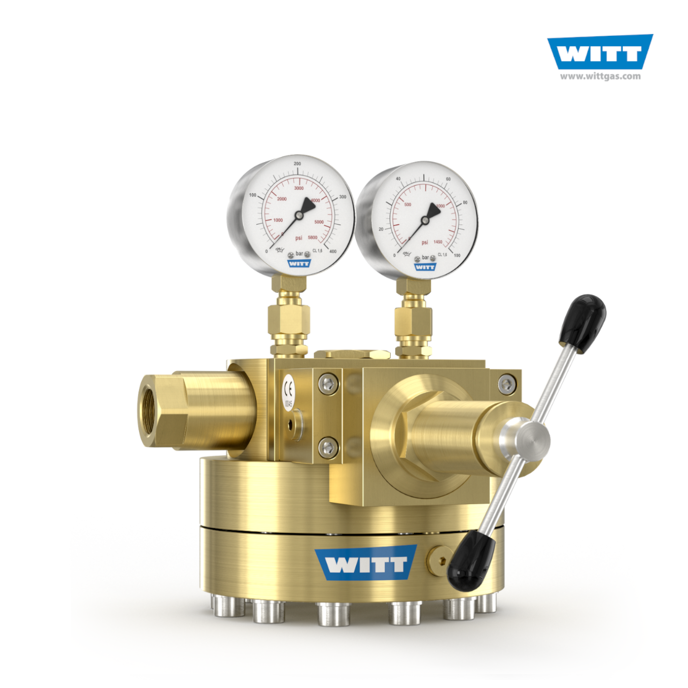 Dome Pressure Regulator 737LE-HD/S, for high inlet and outlet pressures
