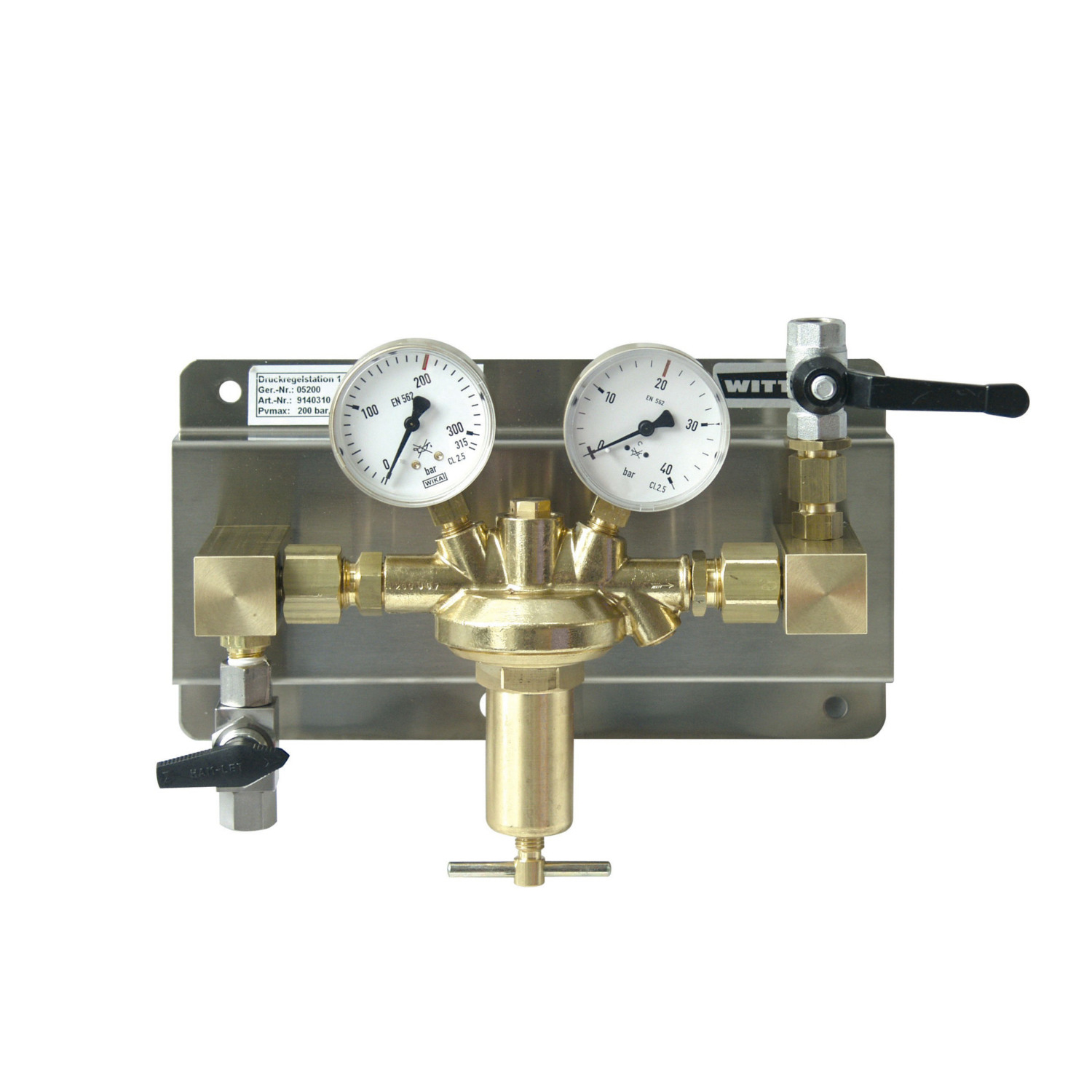 Pressure Regulating Station 684NG (O2/other technical gases)
